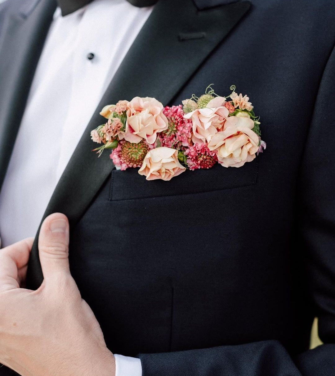 Petal Sparks Boutonniere