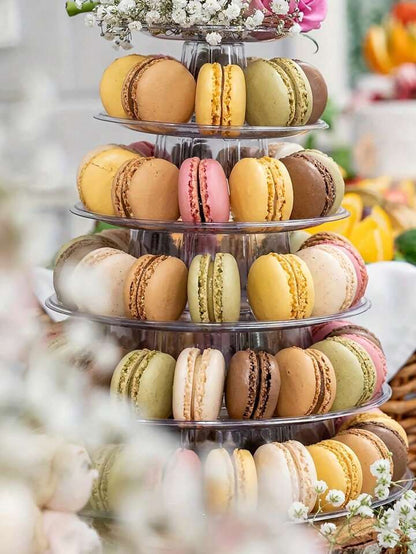 6 Tier Macaron Tower (80 pcs)