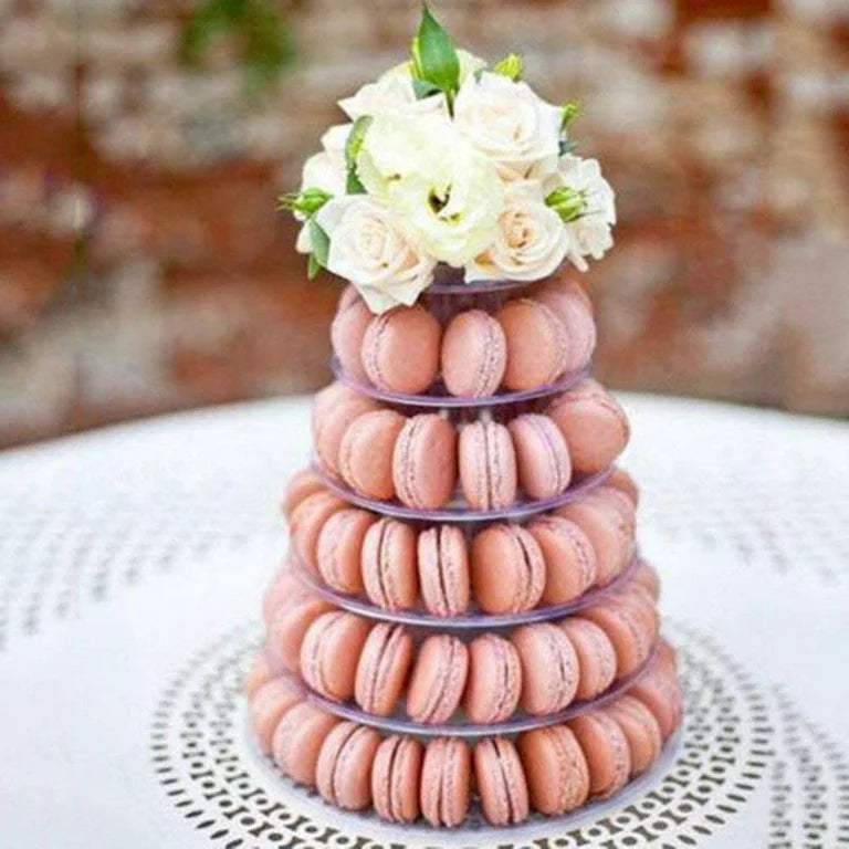 4 Tier Macaron Tower (40 pcs)