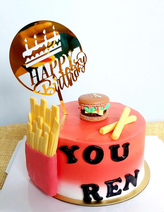 "Fast Food" Cake