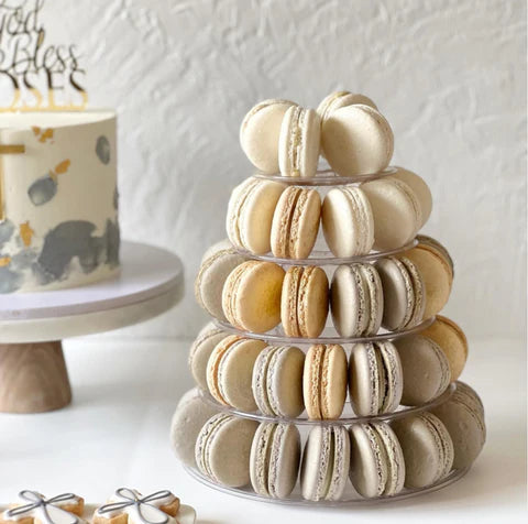 4 Tier Macaron Tower (40 pcs)